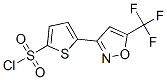 5-[5-(Trifluoromethyl)isoxazol-3-yl]thiophene-2-sulfonyl chloride Structure,229956-98-3Structure