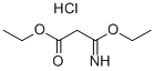 Ethyl 3-ethoxy-3-iminopropionate hydrochloride Structure,2318-25-4Structure