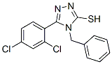 4-Benzyl-5-(2,4-dichlorophenyl)-4h-1,2,4-triazole-3-thiol Structure,23282-91-9Structure