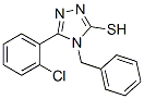 4-Benzyl-5-(2-chloro-phenyl)-4H-[1,2,4]triazole-3-thiol Structure,23282-94-2Structure