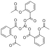 Aspirin aluminium Structure,23413-80-1Structure