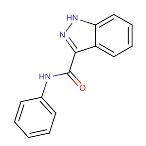 1H-indazole-3-carboxylic acid phenylamide Structure,23706-99-2Structure