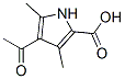 4-Acetyl-3,5-dimethyl-1H-pyrrole-2-carboxylic acid Structure,2386-28-9Structure