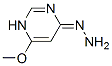 4(1H)-pyrimidinone, 6-methoxy-, hydrazone (9ci) Structure,23905-80-8Structure