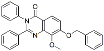 4(3H)-quinazolinone, 7-(benzyloxy)-8-methoxy-2,3-diphenyl-(8ci) Structure,23938-76-3Structure