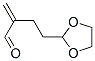 4-[1,3]Dioxolan-2-yl-2-methylene-butyraldehyde Structure,23985-09-3Structure