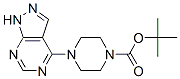 4-(1H-pyrazolo[3,4-d]pyrimidin-4-yl)-piperazine-1-carboxylic acid tert-butyl ester Structure,245450-02-6Structure