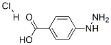 4-Hydrazinobenzoic acid hydrochloride Structure,24589-77-3Structure