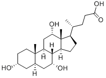 (3A,5a,7a,12a)-3,7,12-trihydroxy-cholan-24-oic acid Structure,2464-18-8Structure