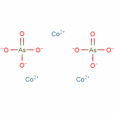 Tricobalt diarsenate Structure,24719-19-5Structure