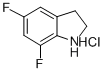 1H-indole,5,7-difluoro-2,3-dihydro-(9ci) Structure,247564-56-3Structure