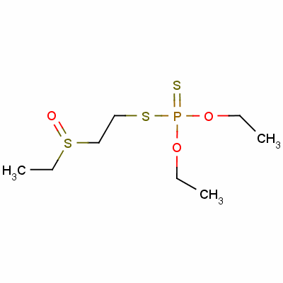 Disulfoton sulfoxide Structure,2497-07-6Structure