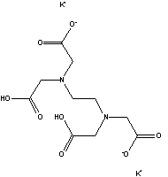 Ethylenediaminetetraacetic acid dipotassium salt dihydrate Structure,25102-12-9Structure