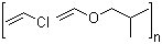 Poly(vinyl chloride-co-isobutyl vinyl ether) Structure,25154-85-2Structure