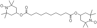 雙(2,2,6,6-四甲基-4-哌啶基)癸二酸酯氮氧自由基結(jié)構(gòu)式_2516-92-9結(jié)構(gòu)式