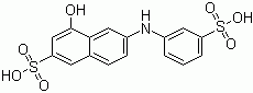 4-Hydroxy-6-(3-sulphoanilino)naphthalene-2-sulphonic acid Structure,25251-42-7Structure