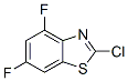 2-Chloro-4,6-difluorobenzothiazole Structure,252681-57-5Structure