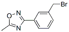 3-[3-(Bromomethyl)phenyl]-5-methyl-1,2,4-oxadiazole Structure,253273-90-4Structure