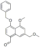 4-(Benzyloxy)-5-methoxy-7-(methoxymethyl)-1-naphthaldehyde Structure,253307-93-6Structure