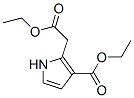 Ethyl 2-((ethoxycarbonyl)-methyl)-1H-pyrrole-3-carboxylate Structure,25472-44-0Structure