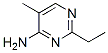 4-Pyrimidinamine, 2-ethyl-5-methyl-(9ci) Structure,25526-80-1Structure