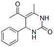 5-Acetyl-6-methyl-4-phenyl-3,4-dihydro-1H-pyrimidin-2-one Structure,25652-50-0Structure