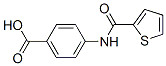 4-[(Thien-2-ylcarbonyl)amino]benzoic acid Structure,25700-63-4Structure