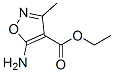 5-Amino-3-methyl-isoxazole-4-carboxylic acid ethyl ester Structure,25786-72-5Structure