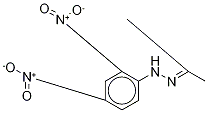 Acetone 2,4-dinitrophenylhydrazone-3,5,6-d3 Structure,259824-57-2Structure