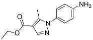 Ethyl 1-(4-aminophenyl)-5-methyl-1H-pyrazole-4-carboxylate Structure,260046-88-6Structure