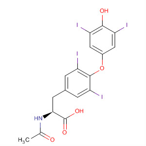 N-acetyl l-thyroxine Structure,26041-51-0Structure