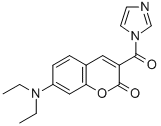 7-(Diethylamino)-3-(imidazol-1-ylcarbonyl)-1-benzopyran-2-one Structure,261943-47-9Structure