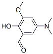 5-Dimethylamino-2-hydroxy-3-methoxybenzaldehyde Structure,262614-68-6Structure