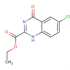 Ethyl 6-chloro-4-oxo-1,4-dihydroquinazoline-2-carboxylate Structure,263010-06-6Structure