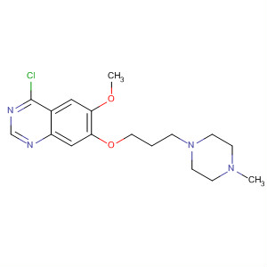 4-Chloro-6-methoxy-7-[3-(4-methylpiperazin-1-yl)propoxy]quinazoline Structure,264208-55-1Structure