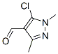 5-Chloro-1,3-dimethyl-1H-pyrazole-4-carbaldehyde Structure,27006-76-4Structure