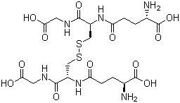 L(-)-Glutathione Structure,27025-41-8Structure