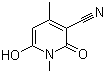 1,4-Dimethyl-3-cyano-6-hydroxypyrid-2-one Structure,27074-03-9Structure