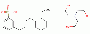 Triethanolammonium dodecylbenzene sulfonate Structure,27323-41-7Structure