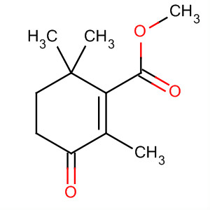 Methyl 3-oxo-2,6,6-trimethylcyclohex-1-ene-1-carboxylate Structure,28120-76-5Structure