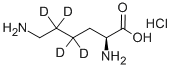 L-lysine-4,4,5,5-d4 hcl Structure,284664-96-6Structure