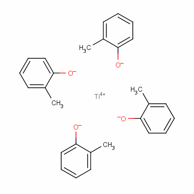 Titanium(iv) cresylate Structure,28503-70-0Structure