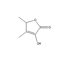 4,5-Dimethyl-3-hydroxy-2,5-dihydrofuran-2-one Structure,28664-35-9Structure