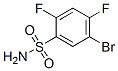 5-Bromo-2,4-difluorobenzenesulfonamide Structure,287172-65-0Structure