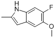 6-Fluoro-5-methoxy-2-methylindole Structure,288385-92-2Structure