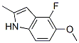 4-Fluoro-5-methoxy-2-methyl-1H-indole Structure,288385-93-3Structure