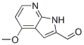 1H-Pyrrolo[2,3-b]pyridine-2-carboxaldehyde, 4-methoxy- Structure,290333-01-6Structure