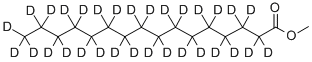 Methyl hexadecanoate-d31 Structure,29848-79-1Structure