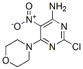 4-(6-Amino-2-chloro-5-nitro-4-pyrimidinyl)morpholine Structure,29955-44-0Structure