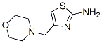 4-(Morpholin-4-ylmethyl)-1,3-thiazol-2-amine Structure,3008-61-5Structure